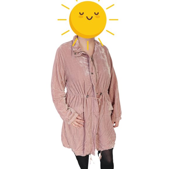 Torrid Plus Size Soft Pink Jacket Size 2 - Picture 2 of 7